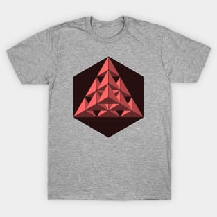 Red Triangles 3 T-Shirt
